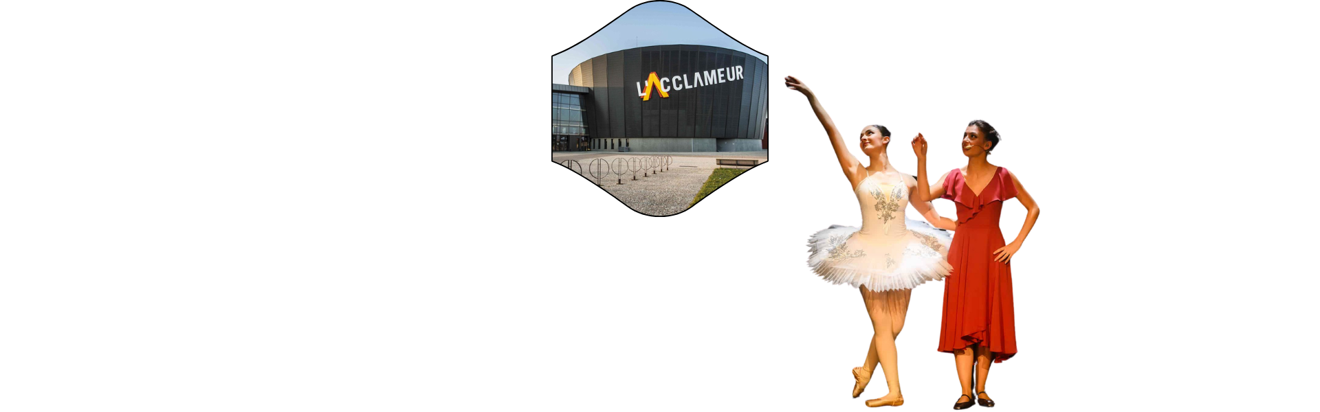 Bannière du spectacle Cyrano de Bergerac à l'Acclameur de Niort, le 14 mars 2026